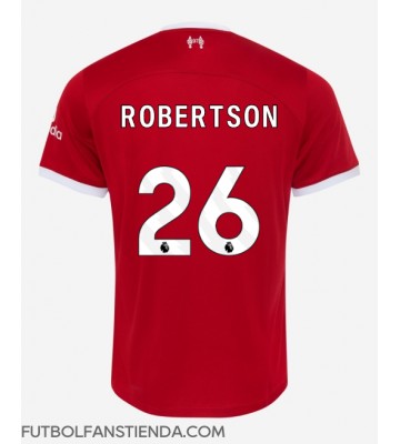 Liverpool Andrew Robertson #26 Primera Equipación 2023-24 Manga Corta